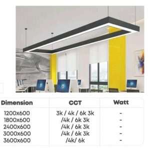SQUARE HANGING PROFILE